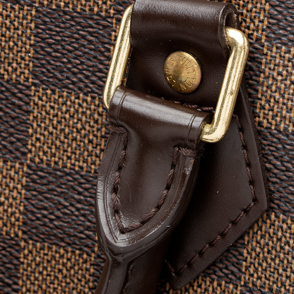 Louis Vuitton Damier Ebene Speedy 35 Satchel (SHF-18312)