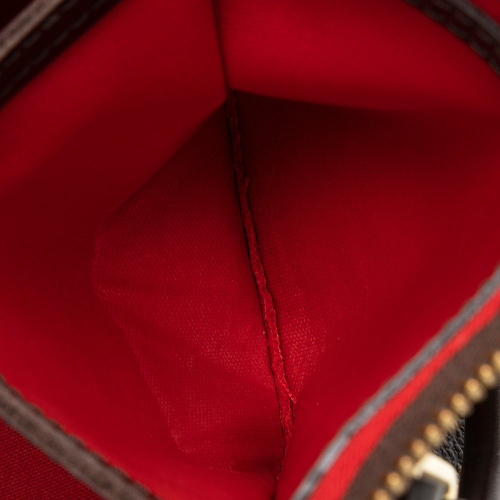 Louis Vuitton Damier Ebene Speedy 35 Satchel (SHF-18312)