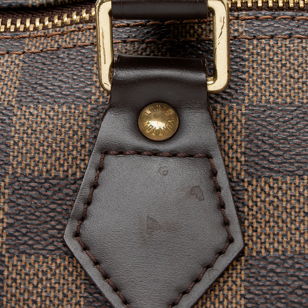 Louis Vuitton Damier Ebene Speedy 35 Satchel (SHF-18312)