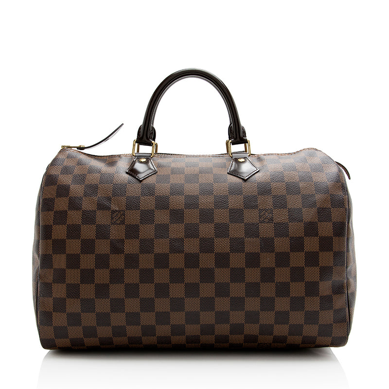 Louis Vuitton Damier Azur Speedy 35 Tote Bag