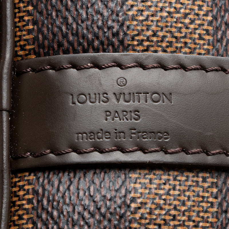 Louis Vuitton Damier Ebene Speedy Bandouliere 25 Satchel (SHF-20767)