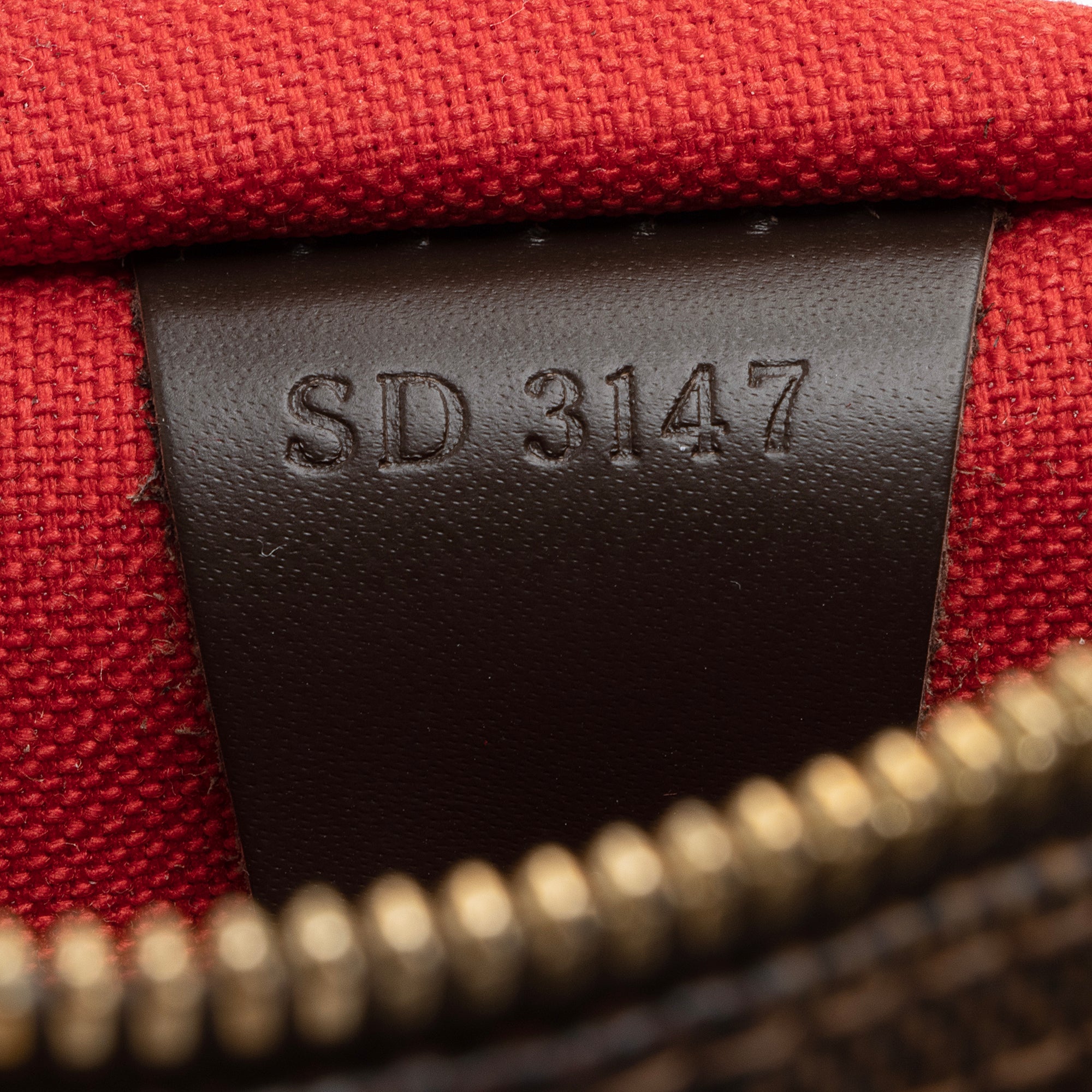 Louis Vuitton Damier Ebene Speedy Bandouliere 25 Satchel (SHF-aX43Y9)