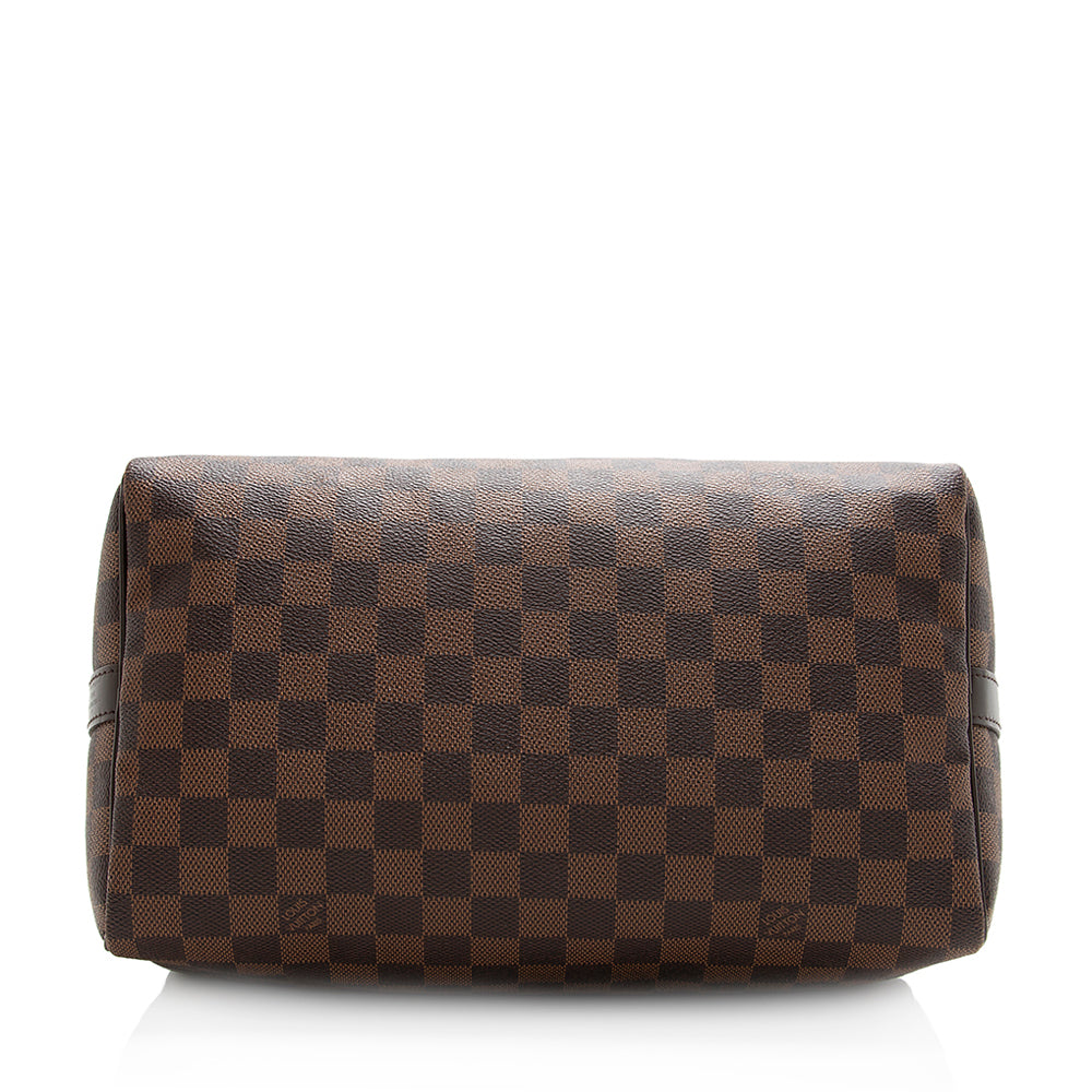 Louis Vuitton Damier Ebene Speedy Bandouliere 30 Satchel (SHF-20725)