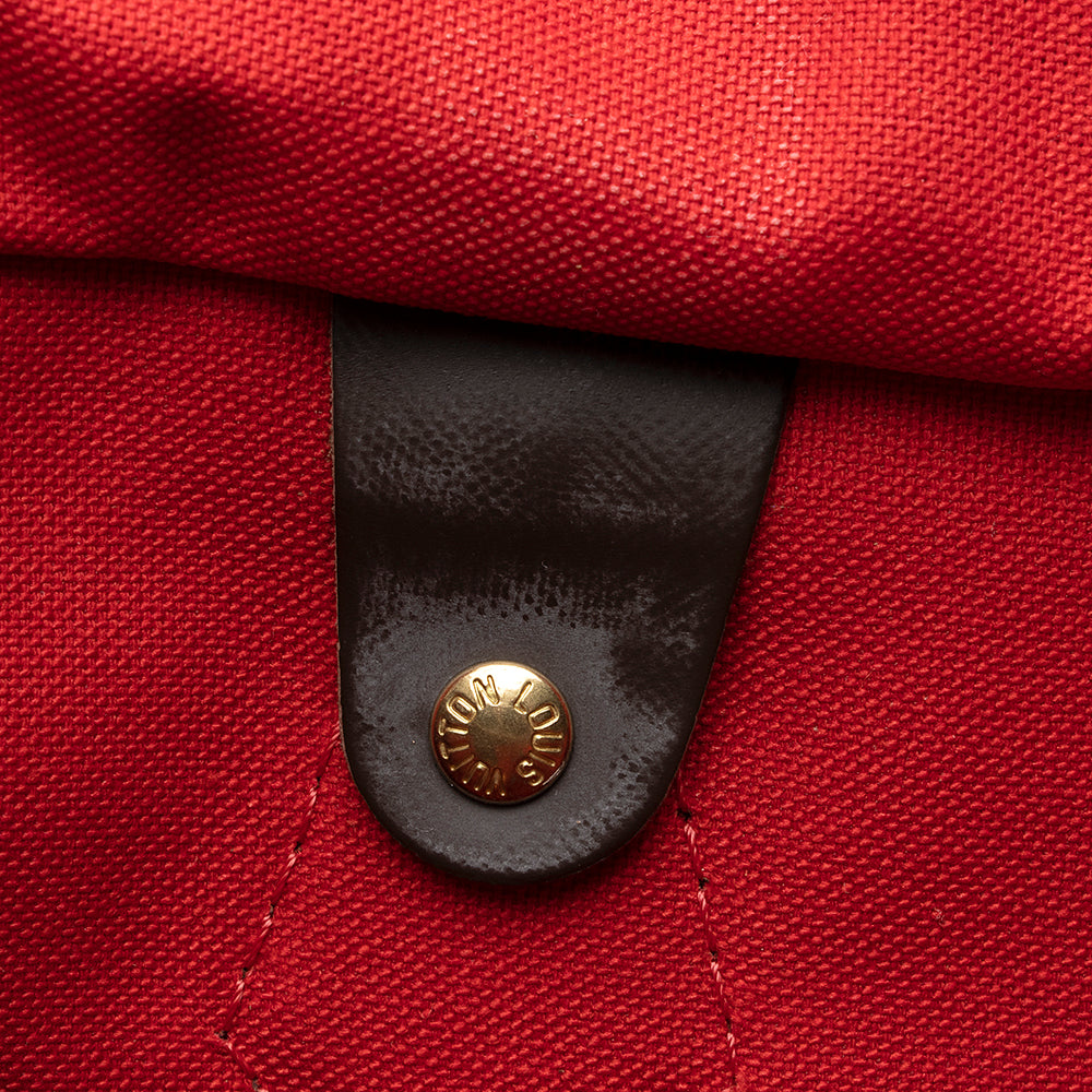 Louis Vuitton Damier Ebene Speedy Bandouliere 30 Satchel (SHF-20725)