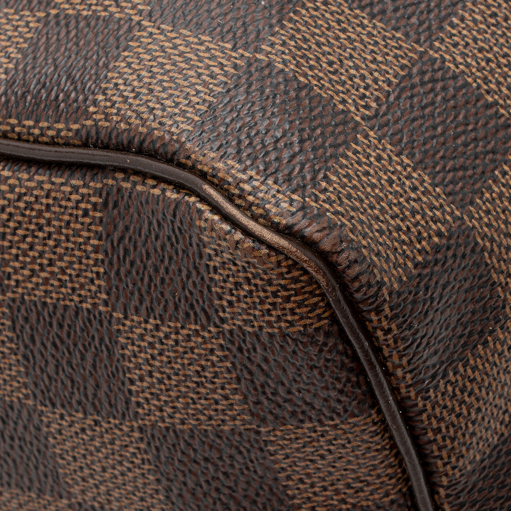 Louis Vuitton Damier Ebene Speedy Bandouliere 35 Satchel (SHF-20751)