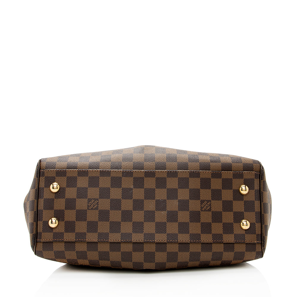 Louis Vuitton Damier Ebene Trevi PM Satchel (SHF-18950)