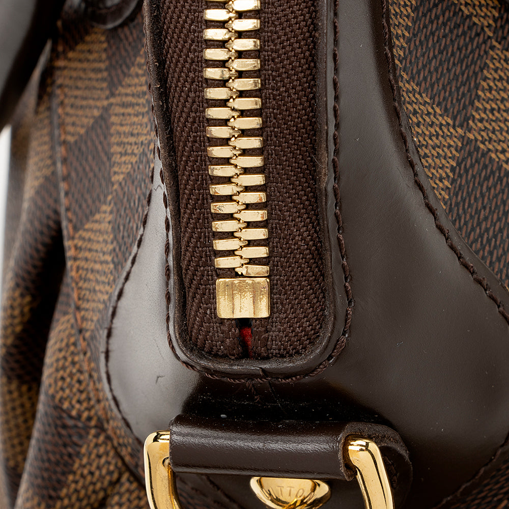 Louis Vuitton Damier Ebene Trevi PM Satchel (SHF-18950)