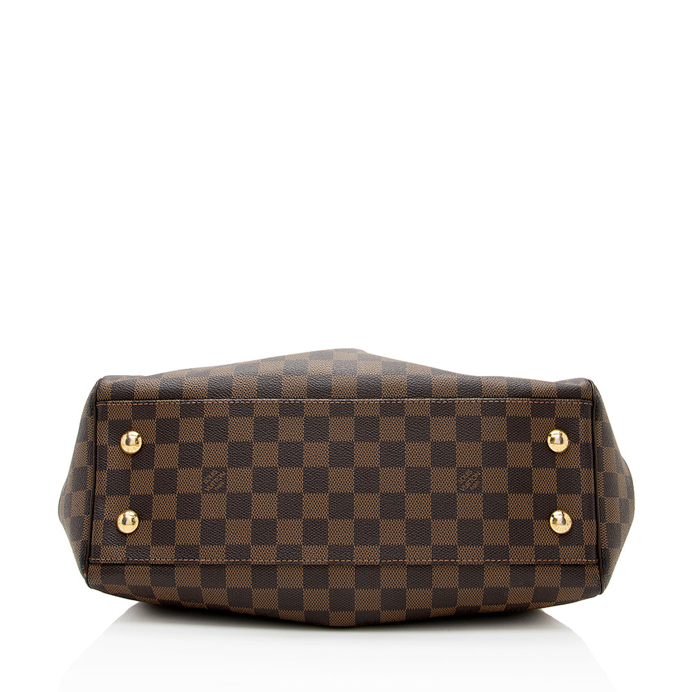 Louis Vuitton Damier Ebene Trevi PM Satchel (SHF-21325)