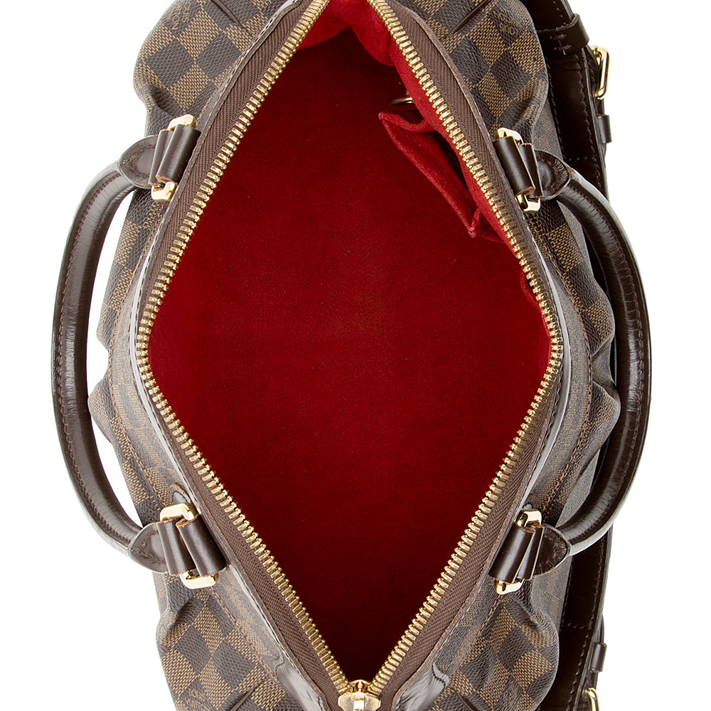 Louis Vuitton Damier Ebene Trevi PM Satchel (SHF-21325)