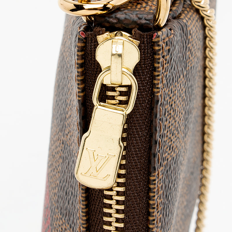 Louis Vuitton Damier Ebene Trunks & Bags Mini Pochette Accessoires (SHF-18437)