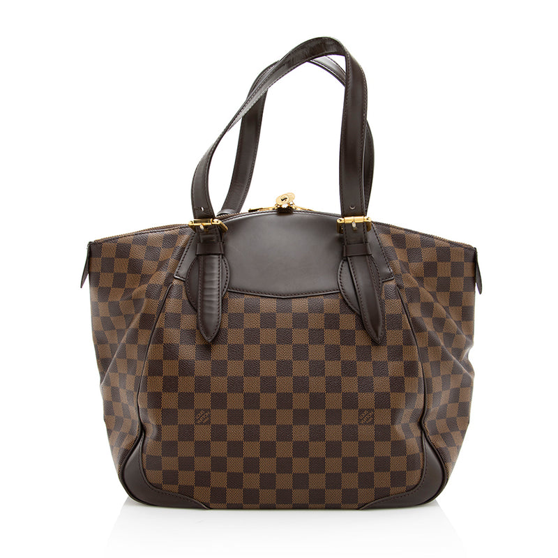 Louis Vuitton Damier Ebene Verona GM Shoulder Bag (SHF-19010)