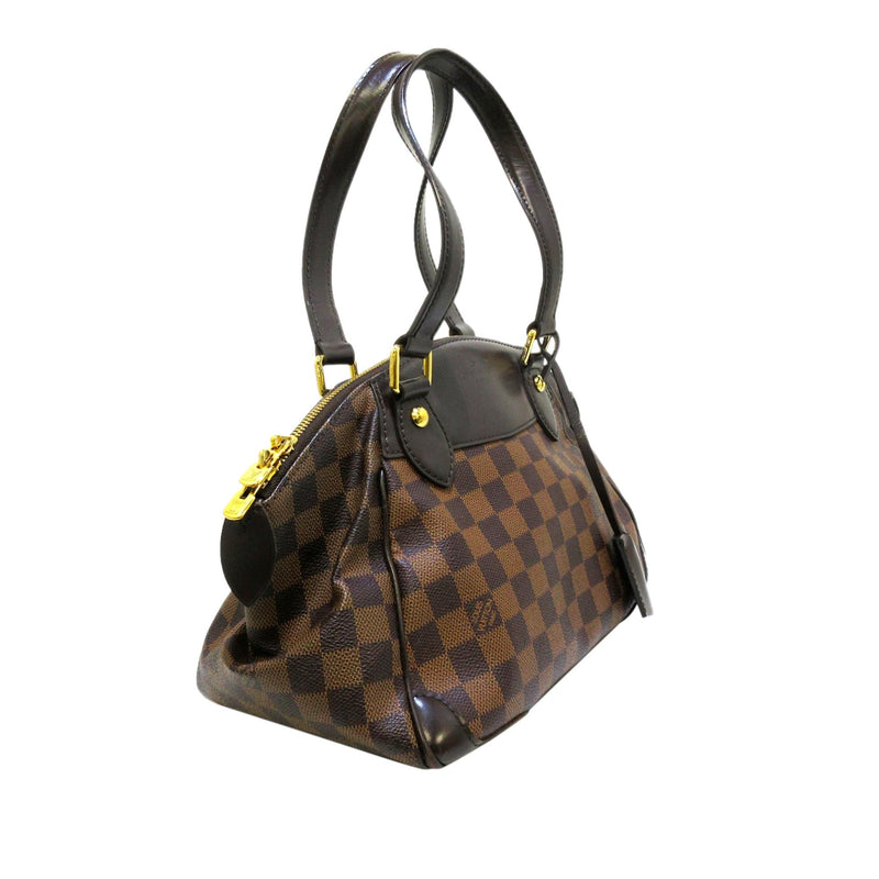 Louis Vuitton Verona PM Damier Ebene Canvas Handbag 