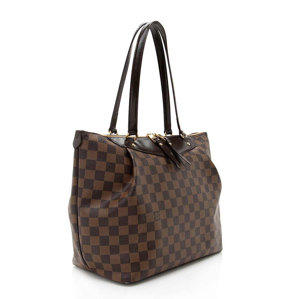Louis Vuitton Damier Ebene Westminster GM Tote (SHF-19308)