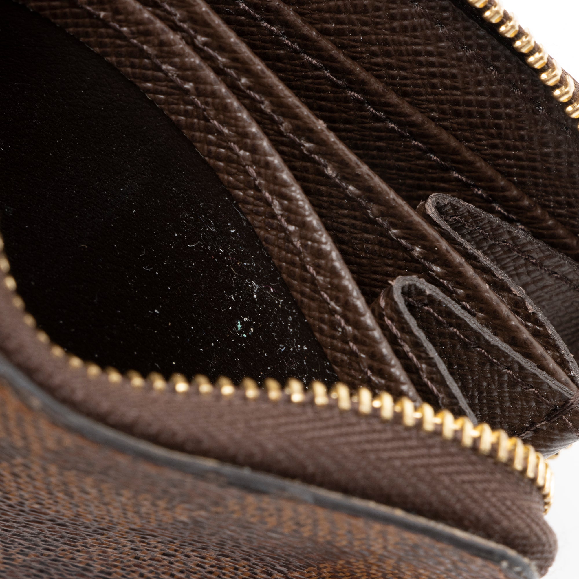 Louis Vuitton Damier Ebene Zippy Coin Wallet (SHF-V9zn5b)