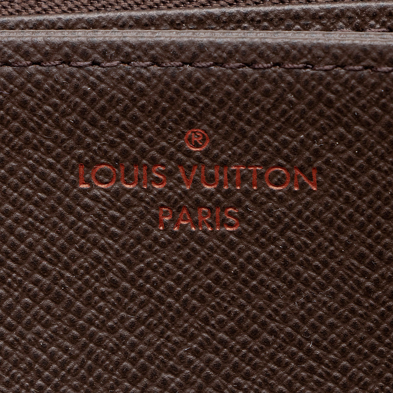 Louis Vuitton Damier Ebene Zippy Wallet (SHF-20519)