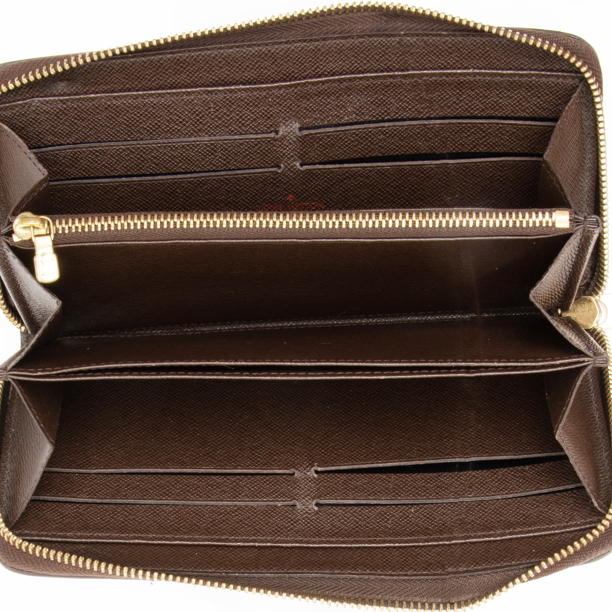 Louis Vuitton Damier Ebene Zippy Wallet (SHF-CFpXGp)