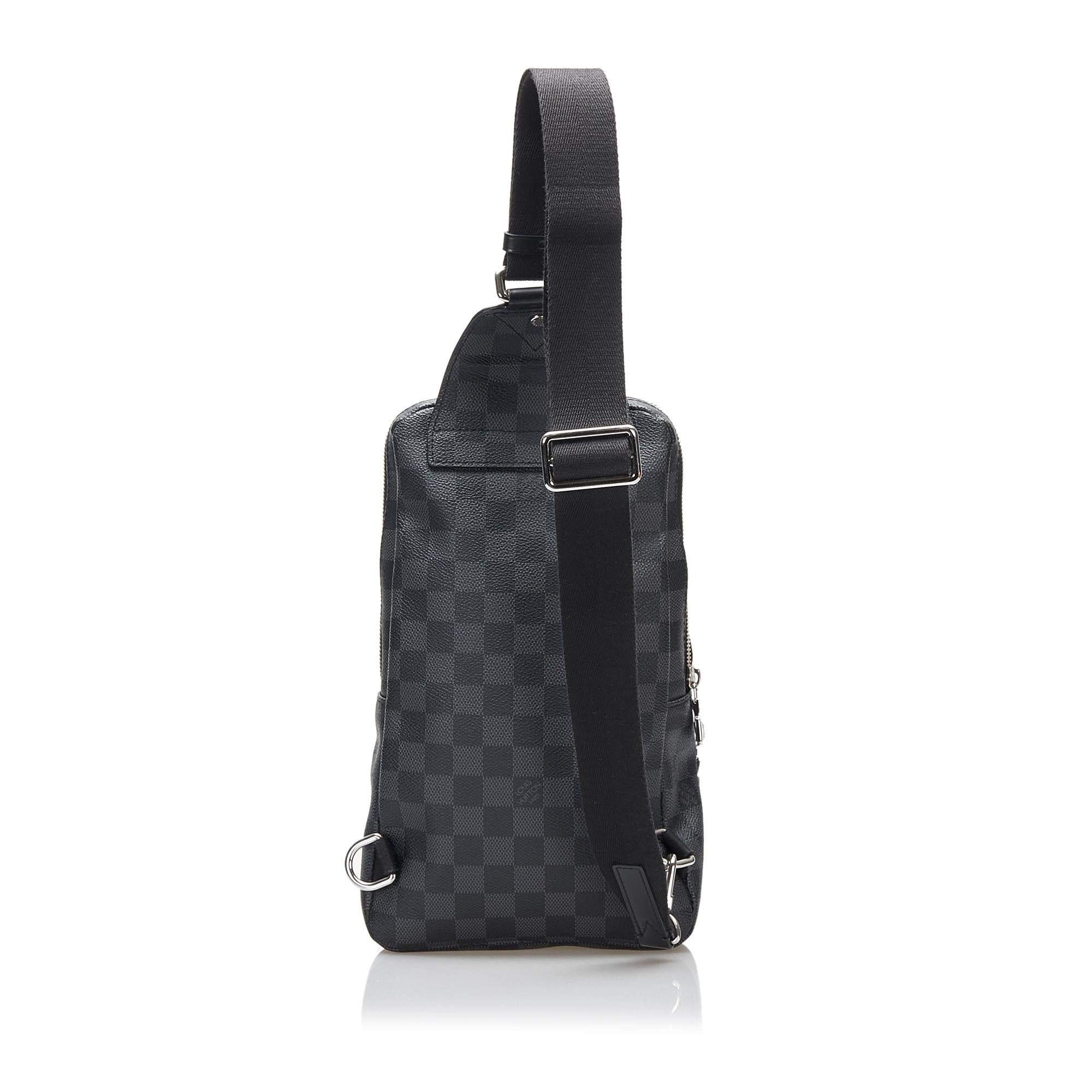 Louis Vuitton Damier Graphite Avenue Sling (SHG-37055)