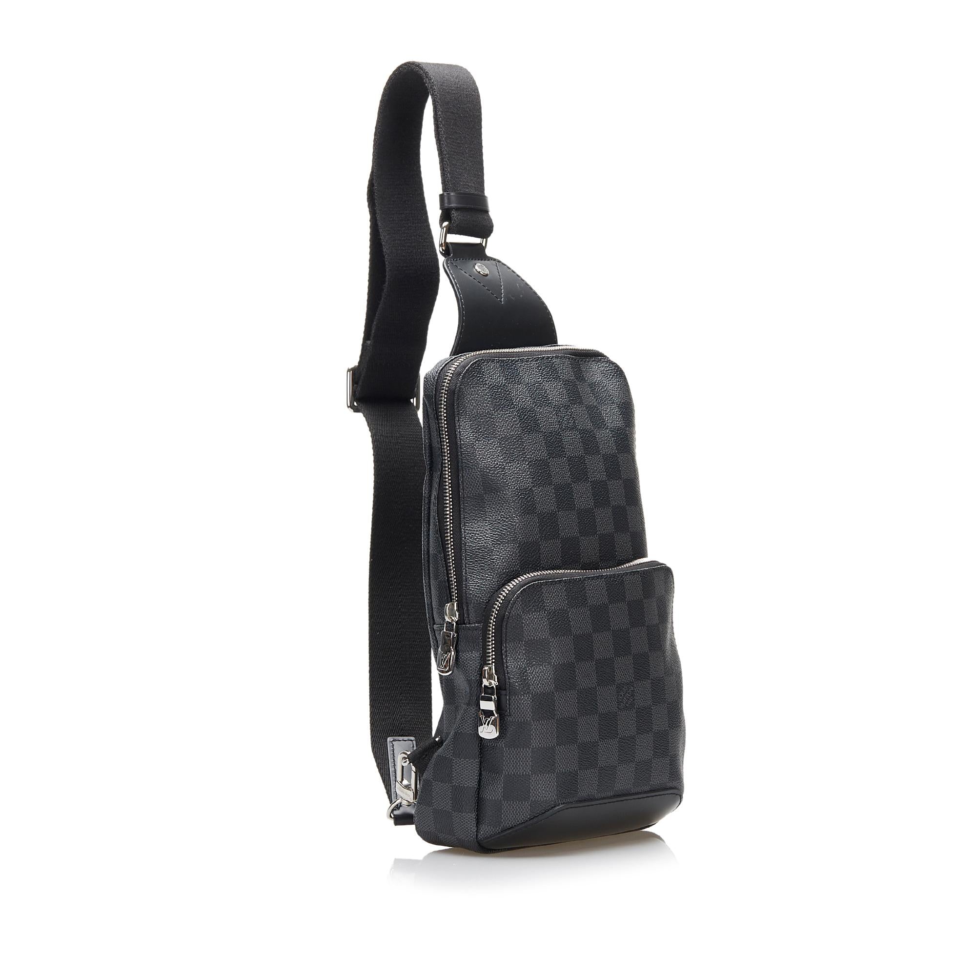 Louis Vuitton Damier Graphite Avenue Sling (SHG-37055)