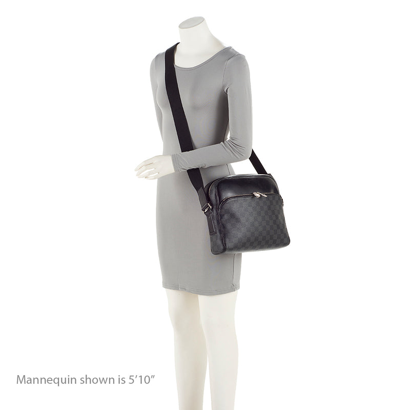 Louis Vuitton Damier Graphite Dayton PM Messenger Shoulder Bag