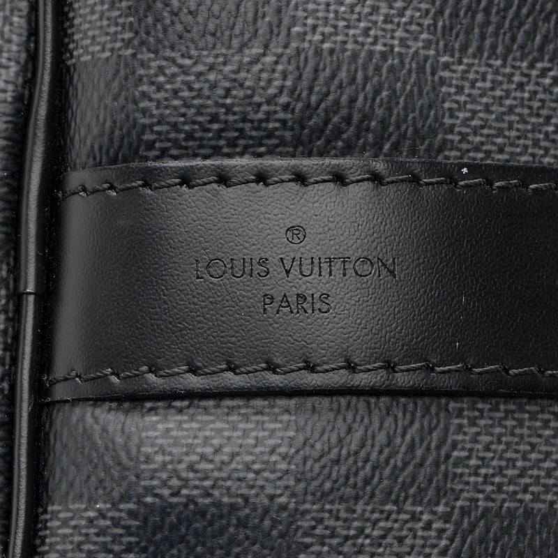 Louis Vuitton Damier Graphite Keepall Bandouliere 55 Duffel Bag (SHF-2 –  LuxeDH