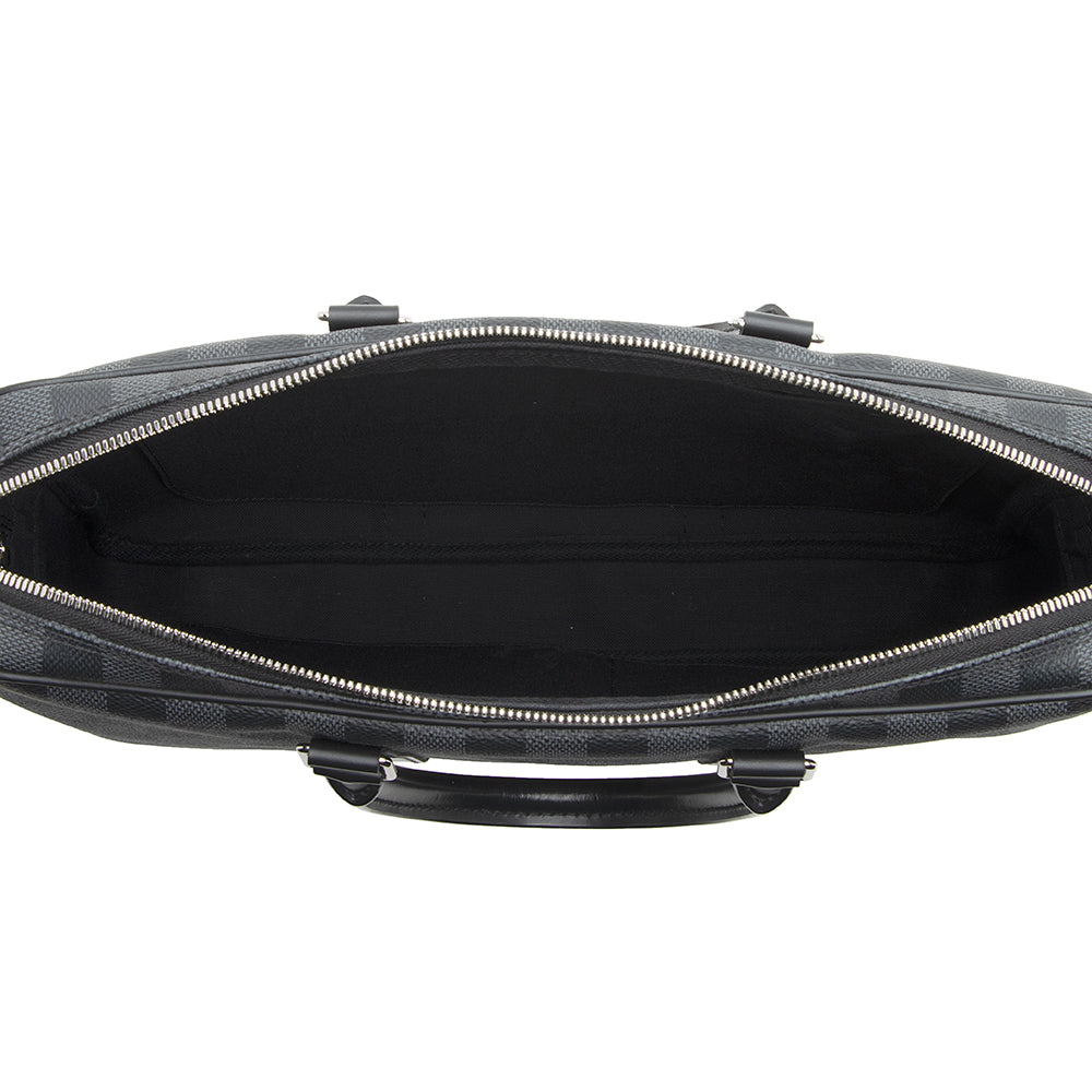 Louis Vuitton Damier Graphite Porte-Documents Voyage PM Messenger Bag (SHF-19575)