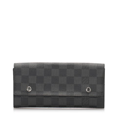 Louis Vuitton Damier Graphite Portefeuille Long Modulable Wallet (SHG-37825)