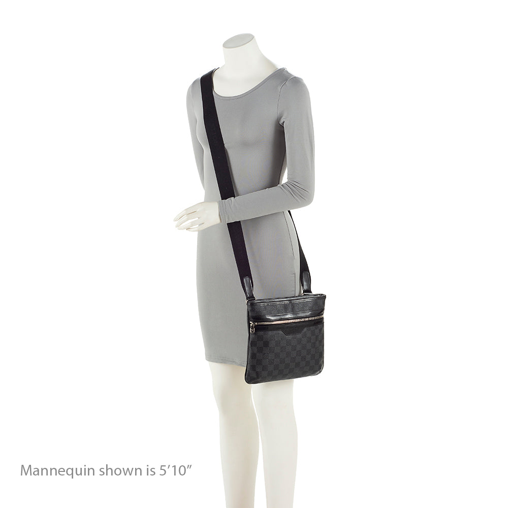 Louis Vuitton Damier Graphite Thomas Messenger Bag (SHF-20531)
