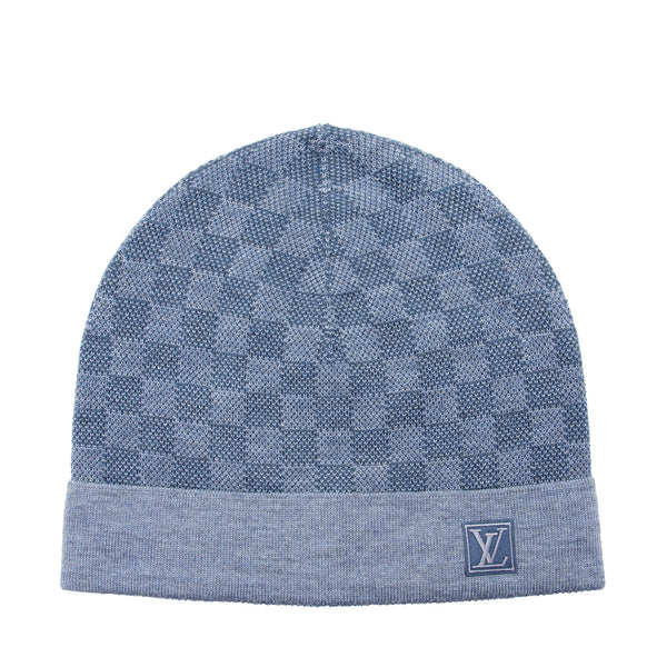 Louis Vuitton Damier Wool Beanie (SHF-22307)