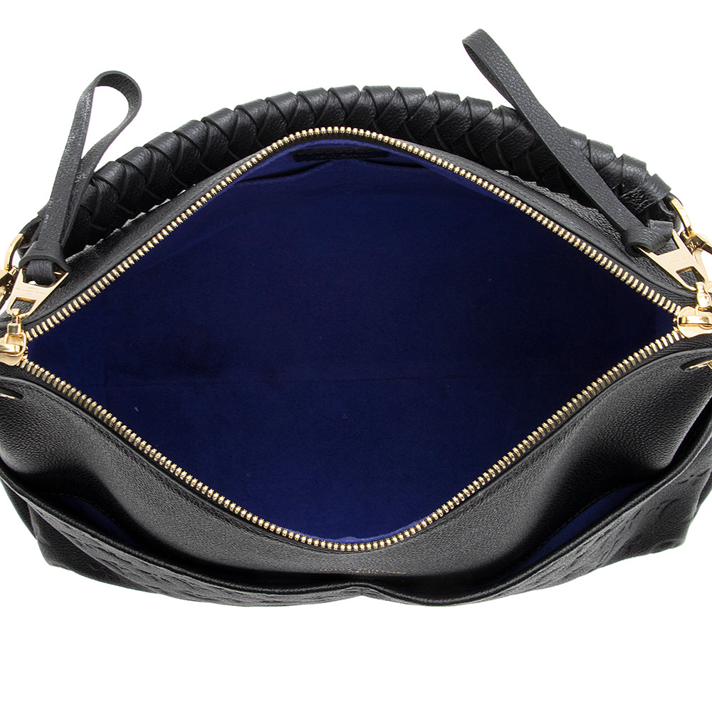Louis Vuitton Embossed Grained Leather Maida Hobo (SHF-20562)