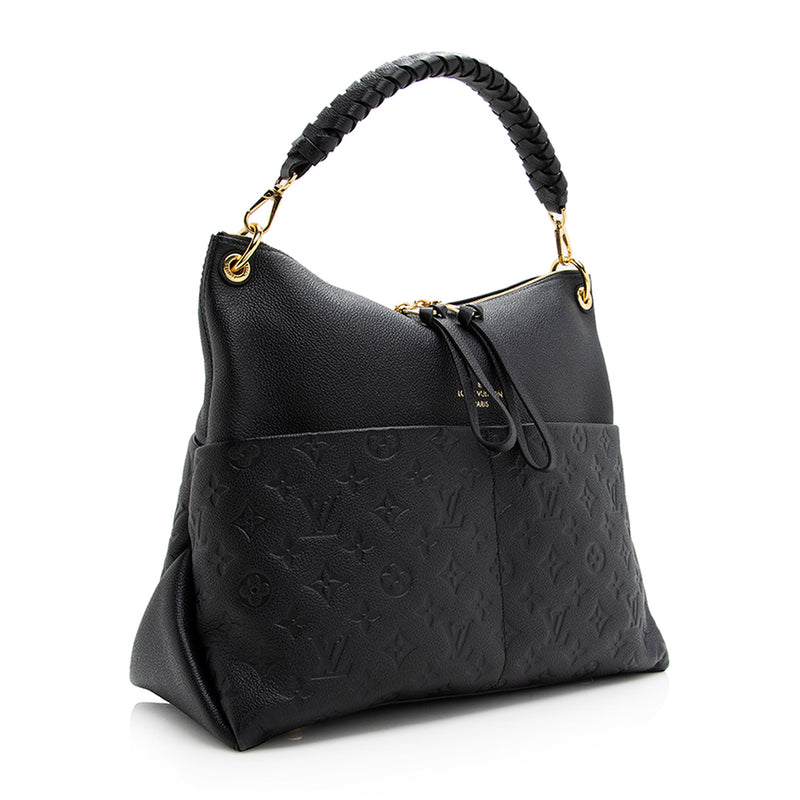 Louis Vuitton Maida Hobo Turtledove in Cowhide Leather with Gold-tone - US