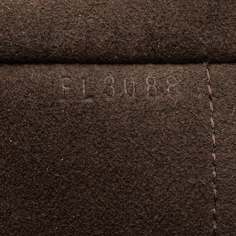 Louis Vuitton Limited Edition Brown Embossed Leather Paris Souple