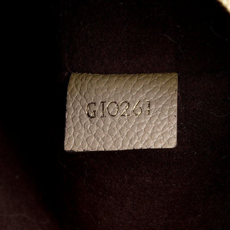 Louis Vuitton Empreinte Monogram Giant Neverfull MM Pochette Black