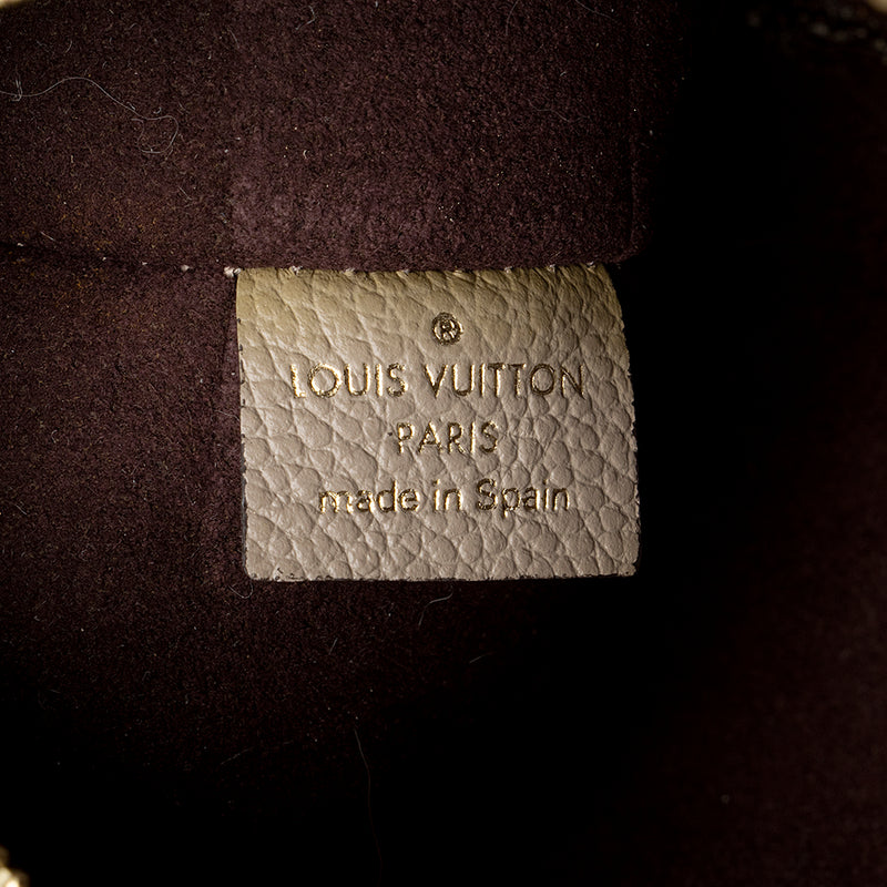 Louis Vuitton Empreinte Giant Monogram Neverfull MM Pochette (SHF-21782)