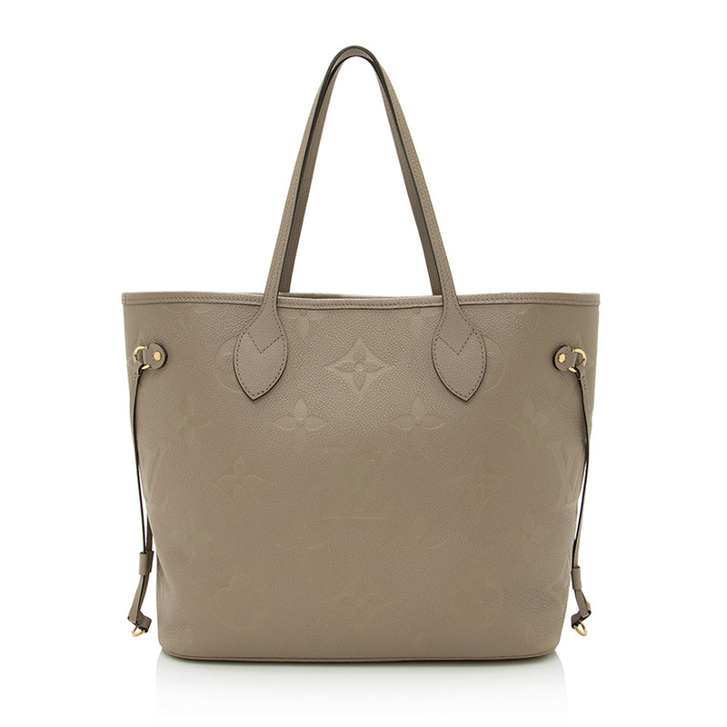 Louis Vuitton - Authenticated Neverfull Handbag - Leather Beige for Women, Never Worn