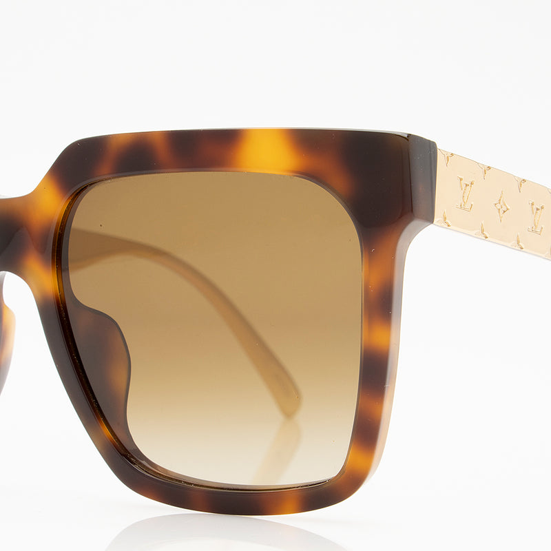 Louis Vuitton Empreinte Metal Square Sunglasses (SHF-21525) – LuxeDH