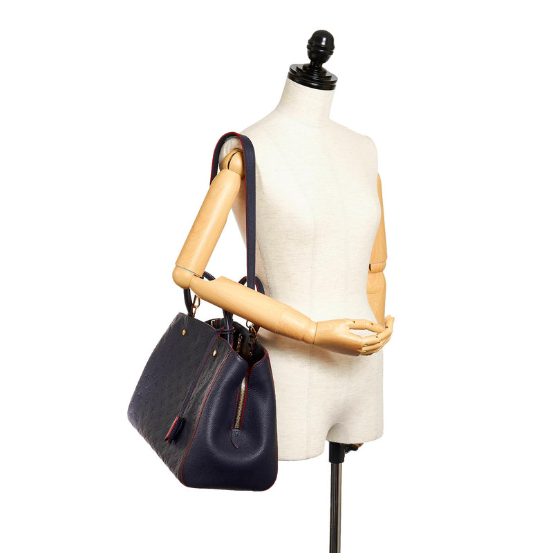 Louis Vuitton Empreinte Leather Vavin Chain Wallet Bag (SHF-WsXH8I