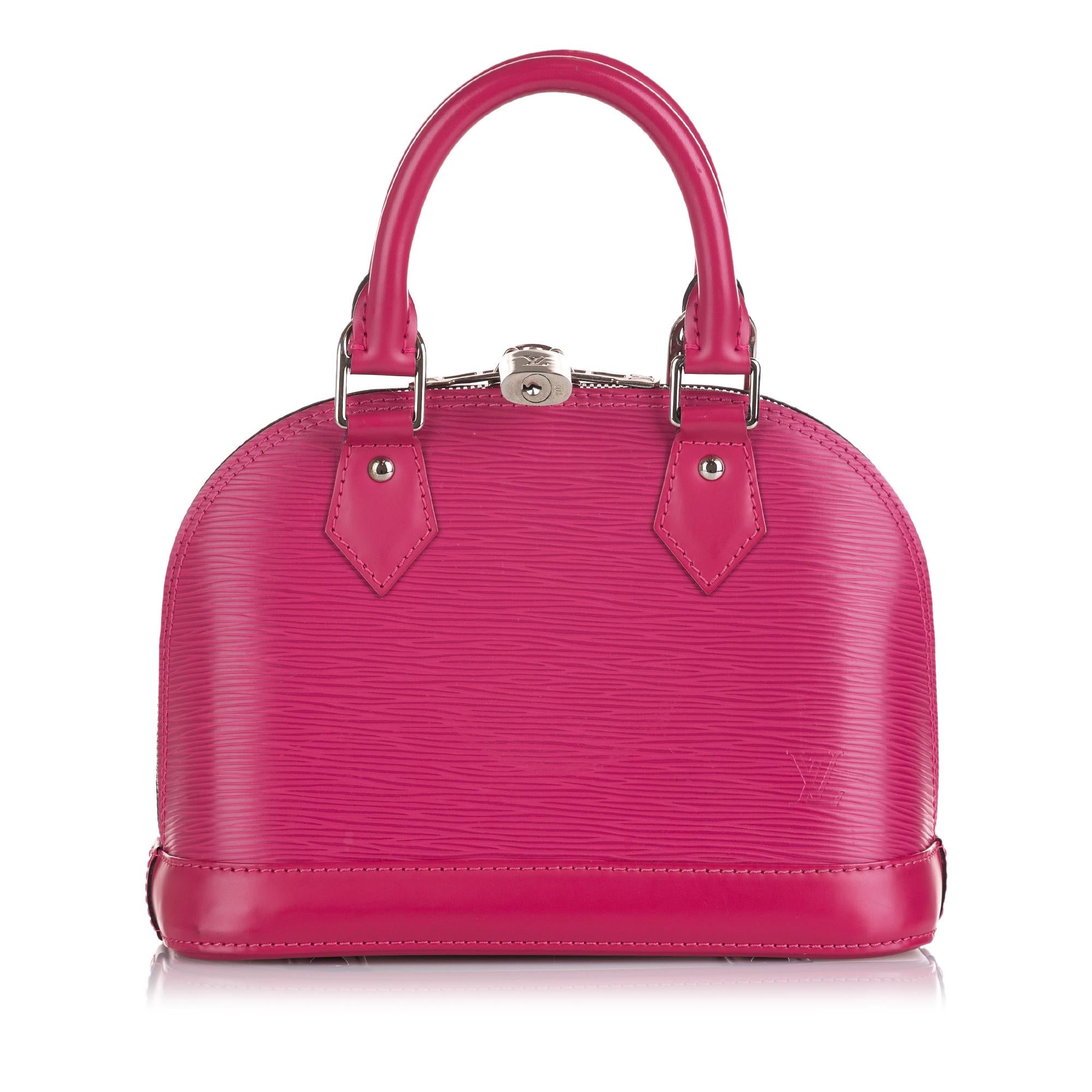 Louis Vuitton Epi Alma BB (SHG-37956)