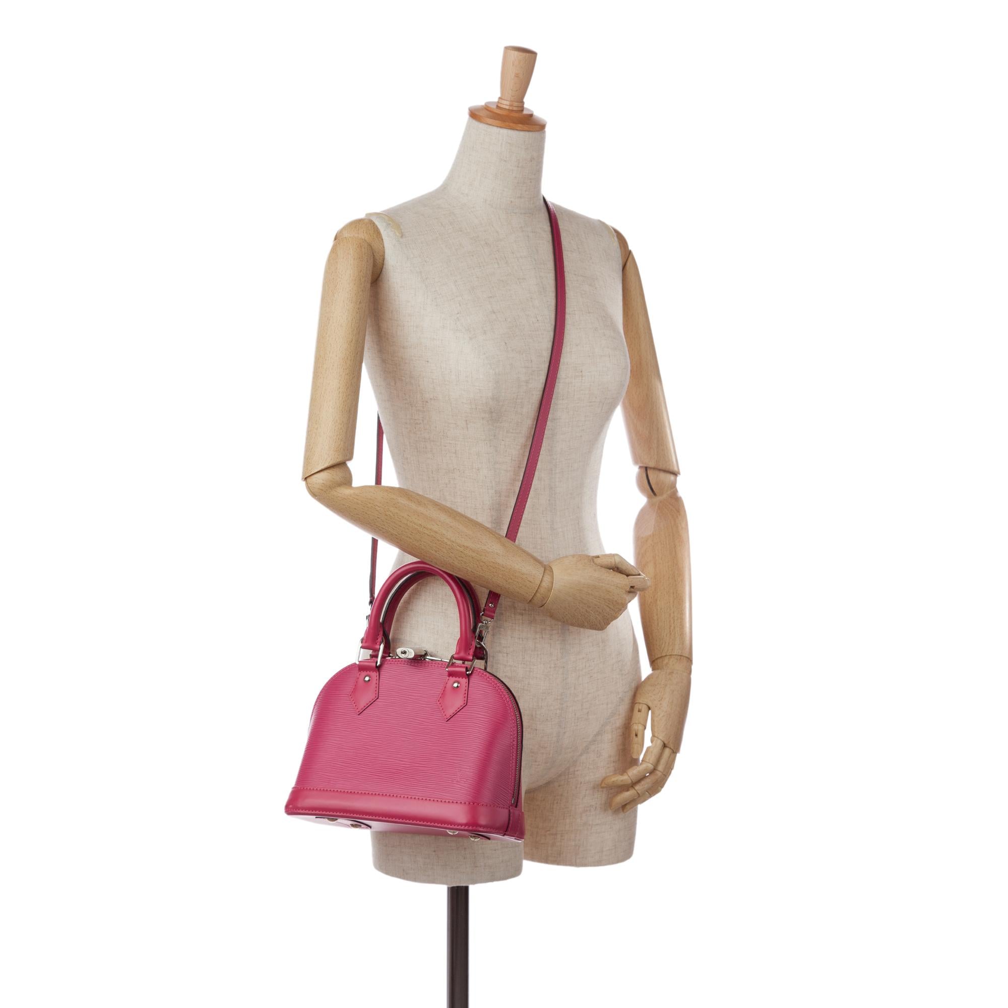 Louis Vuitton Epi Alma BB (SHG-37956)