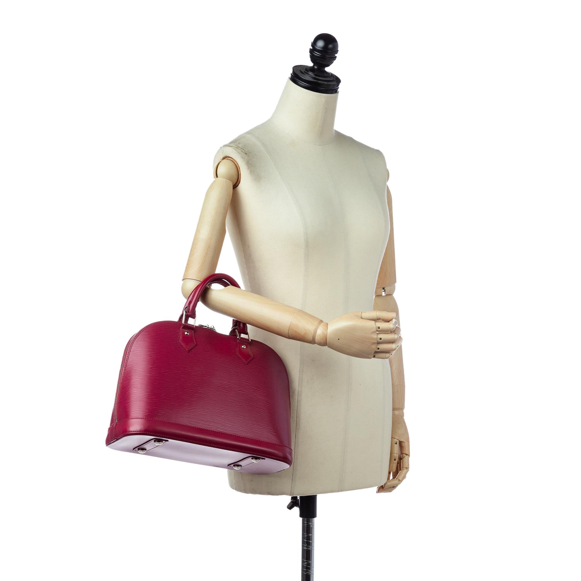 Louis Vuitton Epi Alma PM (SHG-30096)