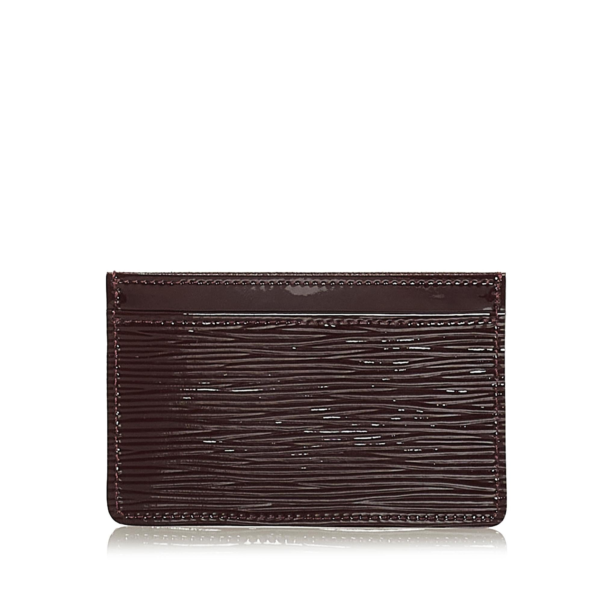 Louis Vuitton Epi Electric Card Holder (SHG-37264)