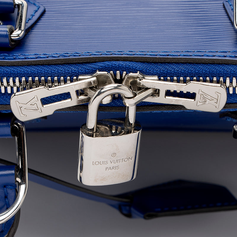 Louis Vuitton Alma Handbag Love Lock Epi Leather BB at 1stDibs  where does  the lock go on a louis vuitton alma bb, alma bb lock, white alma bb
