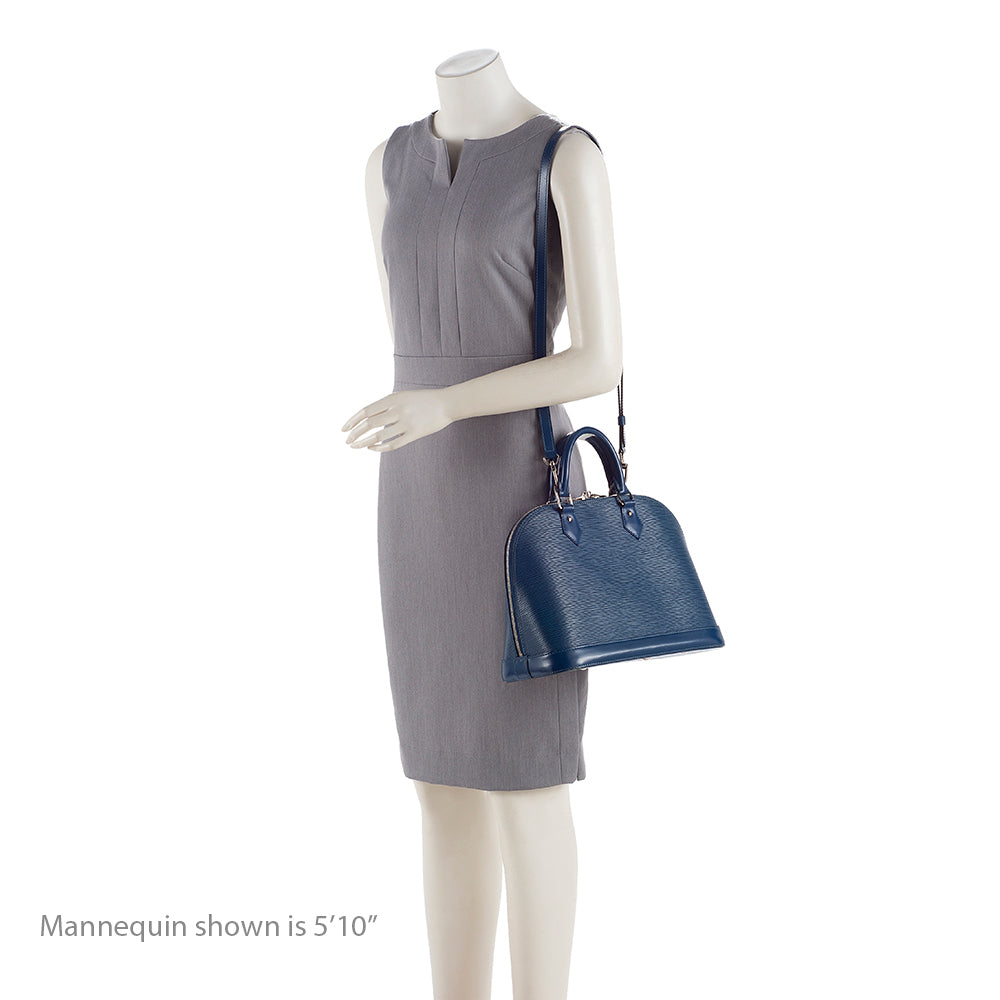 Louis Vuitton Epi Leather Alma PM Satchel (SHF-19185)