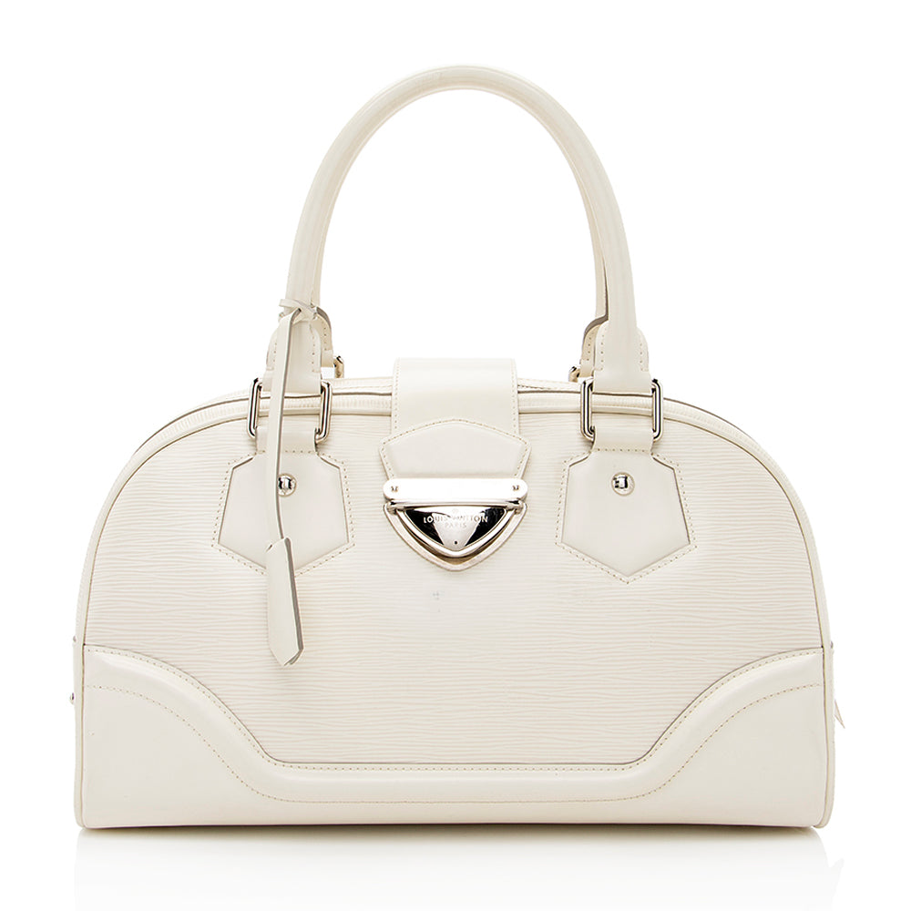 Louis Vuitton Epi Leather Bowling Montaigne GM Satchel - FINAL SALE (SHF-19092)