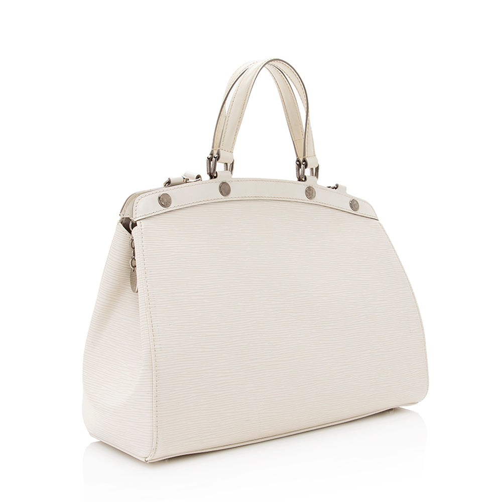 Louis Vuitton Epi Leather Brea MM Satchel (SHF-18697)