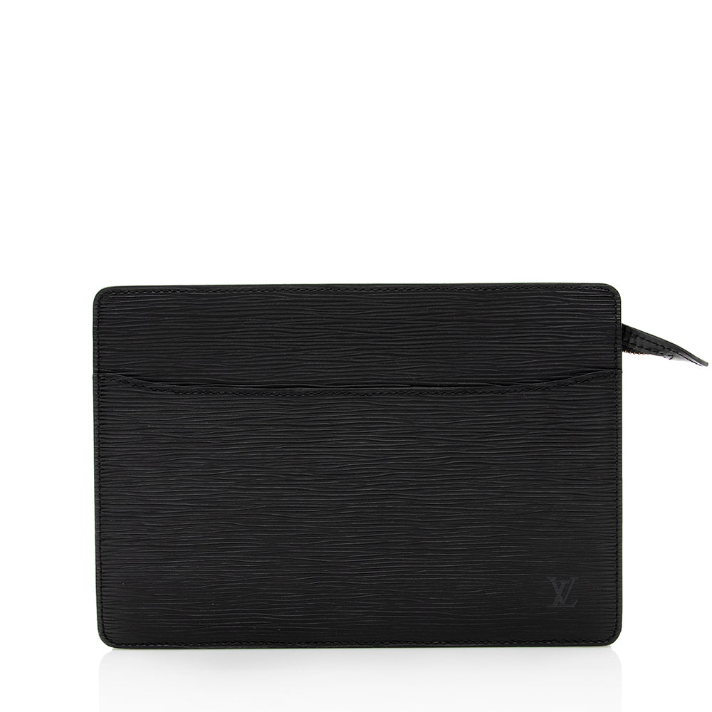 Louis Vuitton Epi Leather Montaigne Clutch (SHF-23717) – LuxeDH
