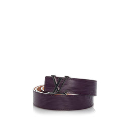 Shop Louis Vuitton Monogram Street Style Leather Logo Belts