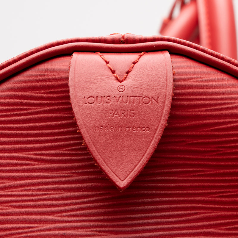 Louis Vuitton Epi Leather Keepall 55 Duffel Bag (SHF-16746)