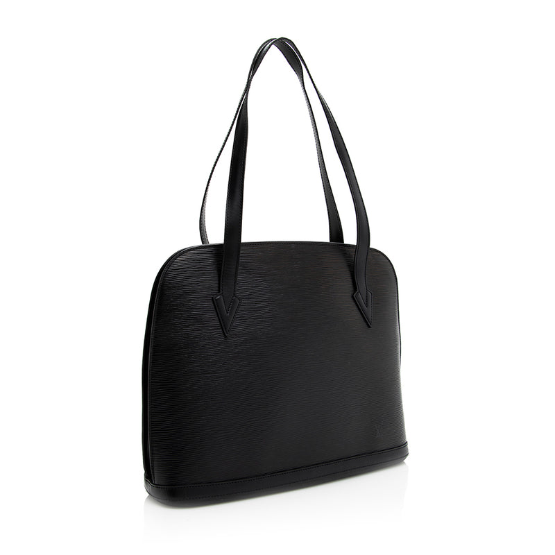 epi leather lussac shoulder bag
