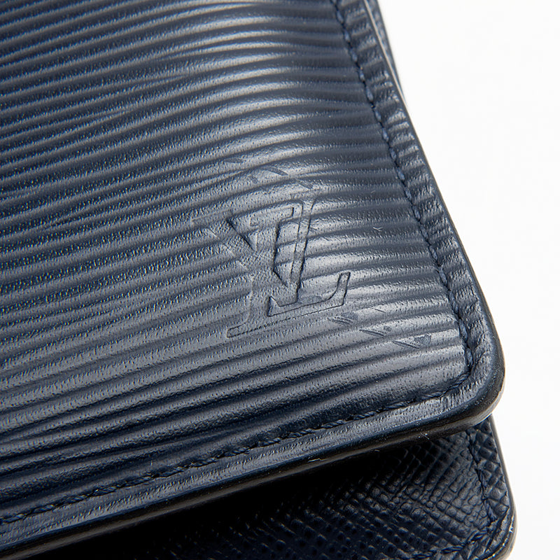 Louis Vuitton Epi Multiple Wallet Black 471630