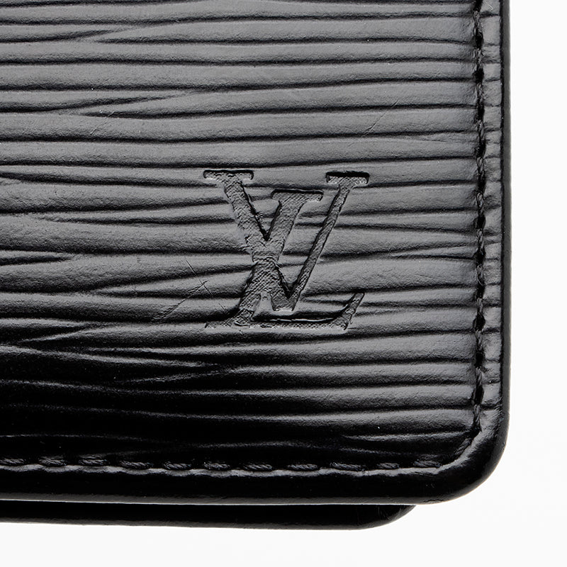 Louis Vuitton Yellow Epi Leather Compact Billets Bi-Fold Wallet